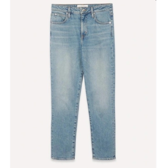 SLVRLAKE Lou Lou Mid-rise Slim-leg Jeans In Love Burns 29 - Picture 6 of 11